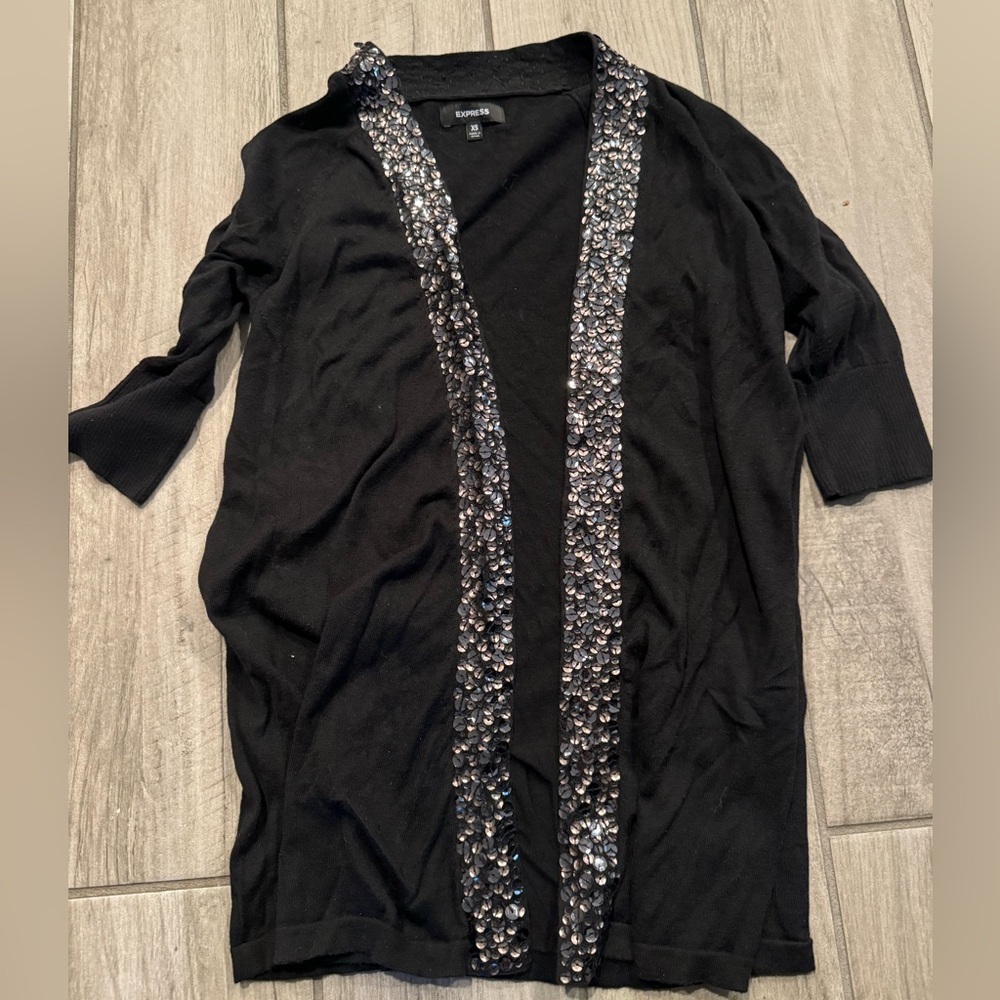 Express long cardigan XS